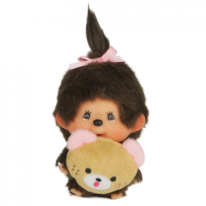 Monchhichi 45周年Happy Trip 女孩掛件